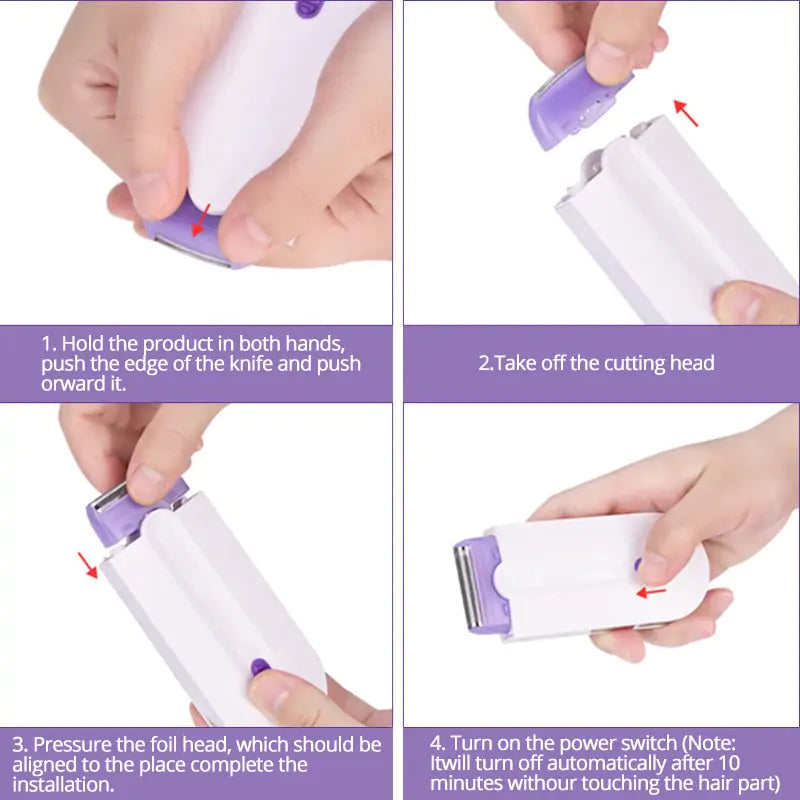 Laser Touch Epilator Kit (Private Listing)